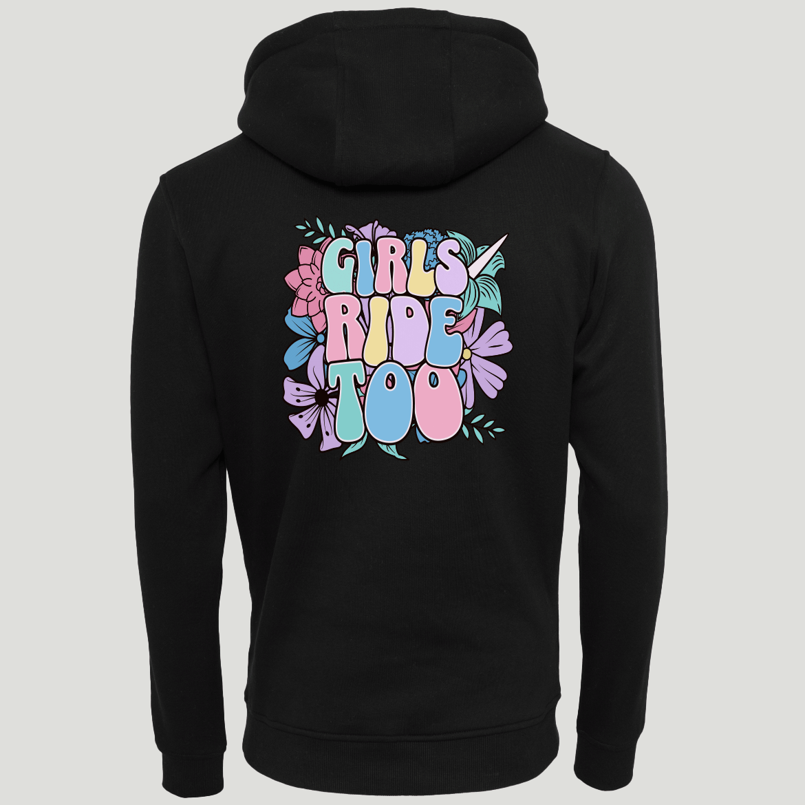 GIRLS RIDE TOO HOODIE