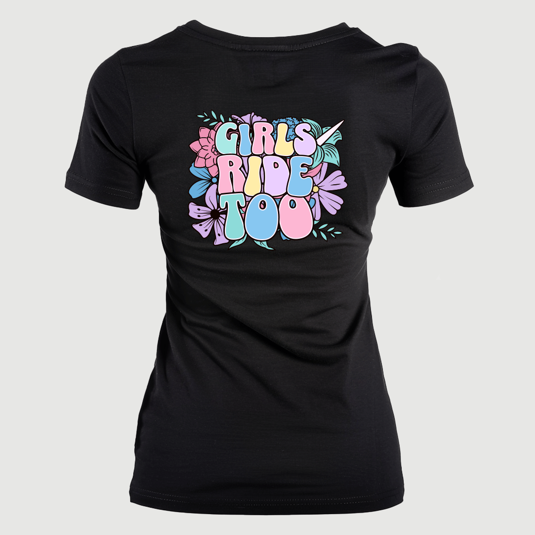 GIRLS RIDE TOO REGULAR SHIRT